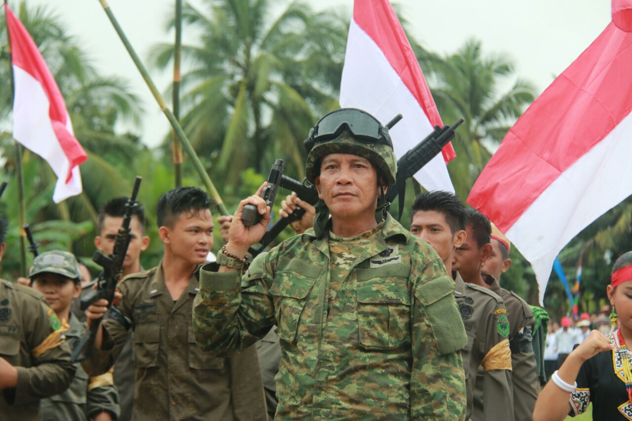 Personil Koramil 0912/03 Long Bagun ikut dalam drama kolosal