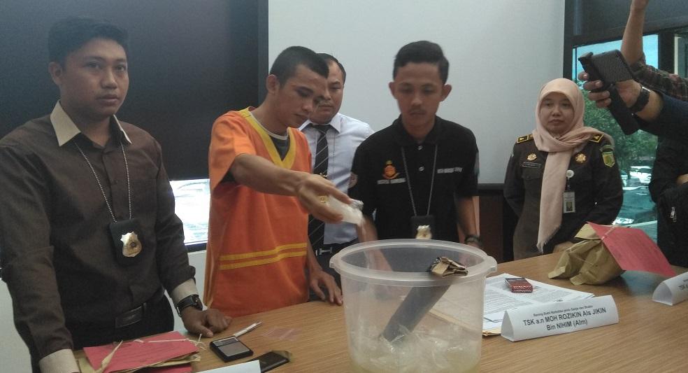 Ditresnarkoba Polda Kaltim Gagalkan Peredaran 500 Gram Sabu 