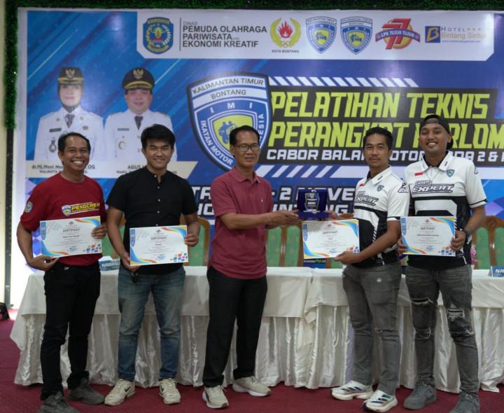Dispopar Bontang Siapkan SDM Otomotif Profesional Lewat Pelatihan Balap Motor dan Mobil