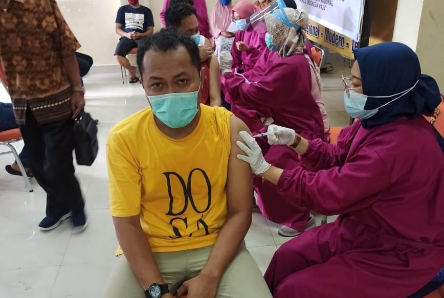 Dukung Program Pemerintah, ATB Ikut Vaksinasi Massal Polres Bontang