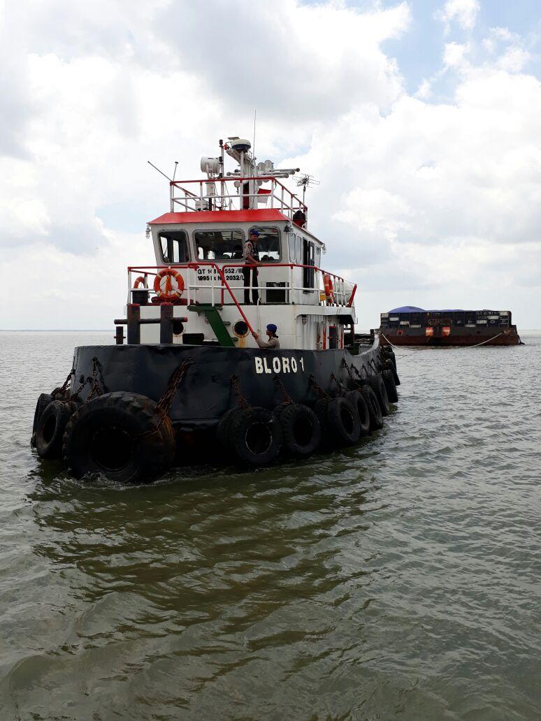 5.500 Metrik Ton Batu Bara Ilegal Diamankan di Perairan Pondong   