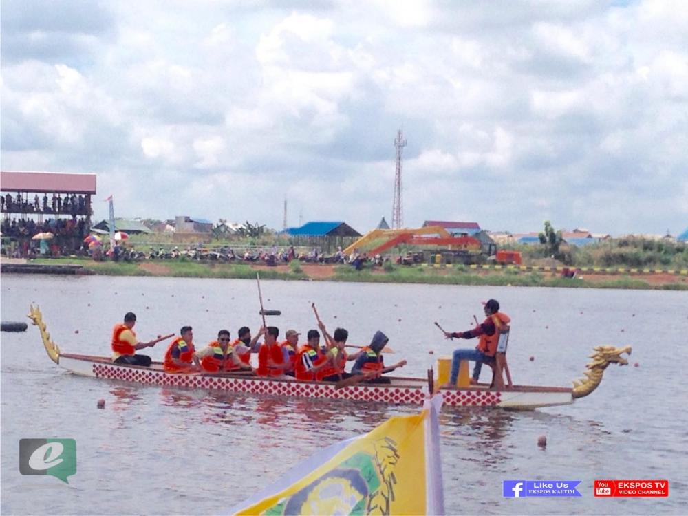 Koordinir Lomba Perahu Naga, Danlanal Sangatta Tekankan 3 K