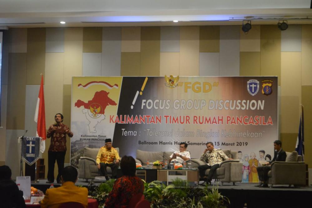 GMKI Samarinda Gelar FGD Kaltim Rumah Pancasila