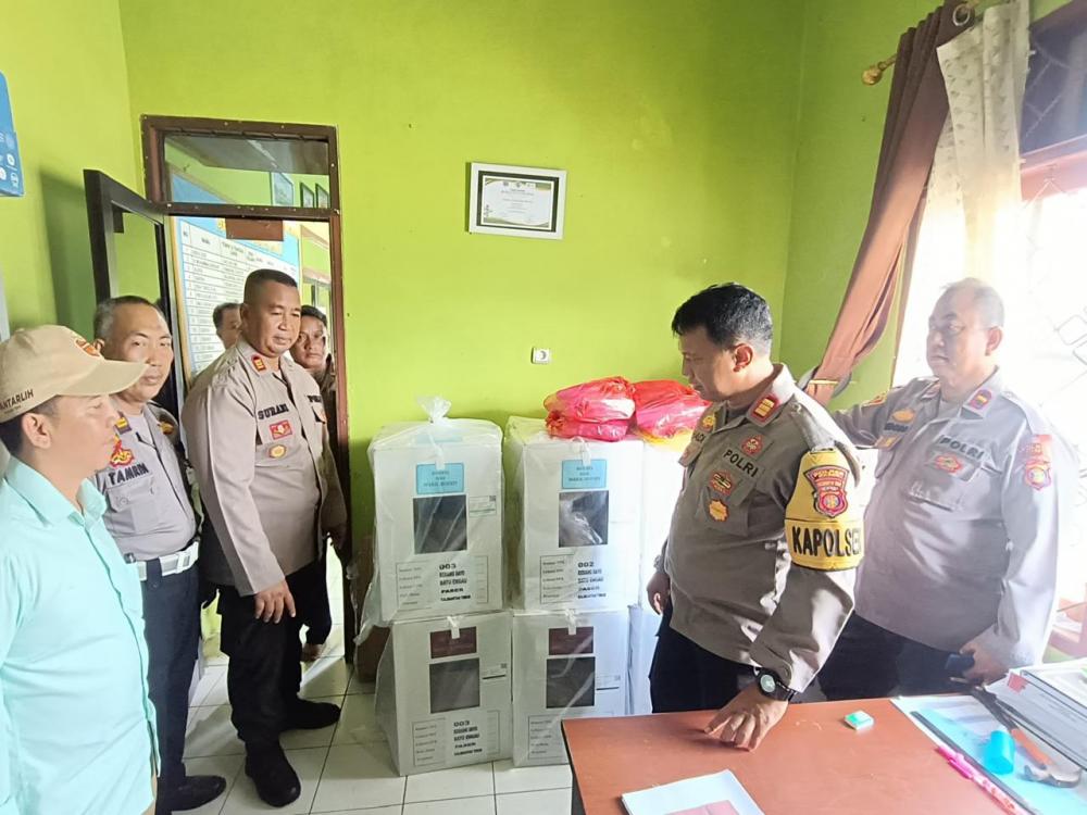 Pencoblosan di Batu Engau Aman, Polisi: Terima Kasih Warga