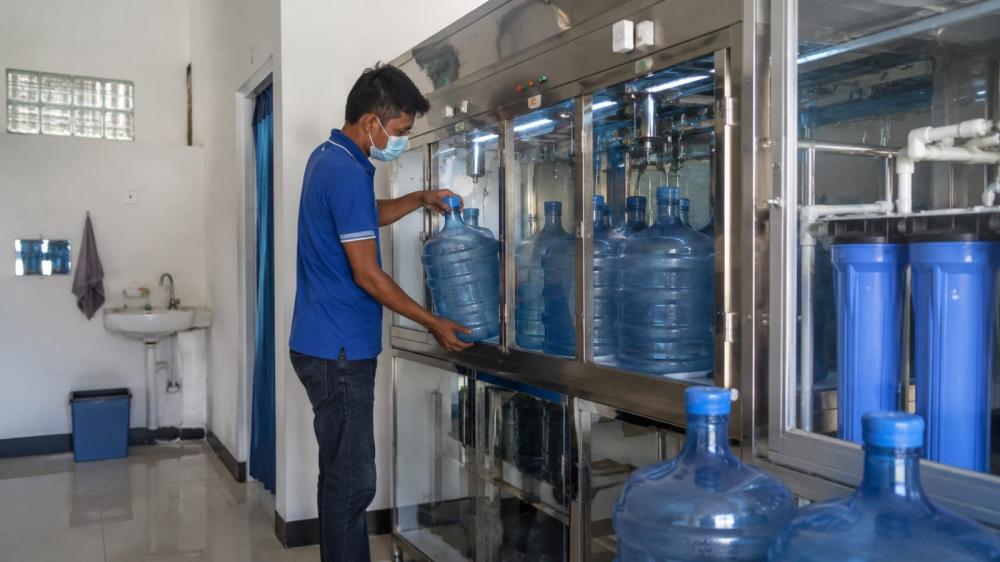 Pelaku Usaha Depot Air Minum di Bontang Diminta Tertib Izin dan Rutin Uji Kualitas Air