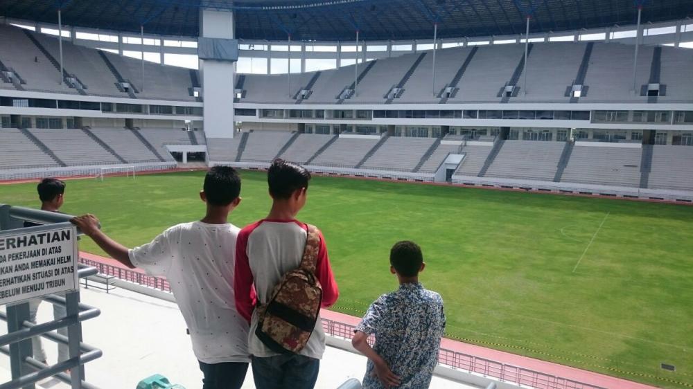 Jalan Masuk Stadion Batakan Dilelang, 19 Juli, Parkir Dianggarkan Tahun Depan 