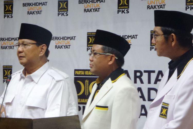 Prabowo Minta Maaf Soal Koalisi Gerindra, PAN dan PKS di Pilkada 2018