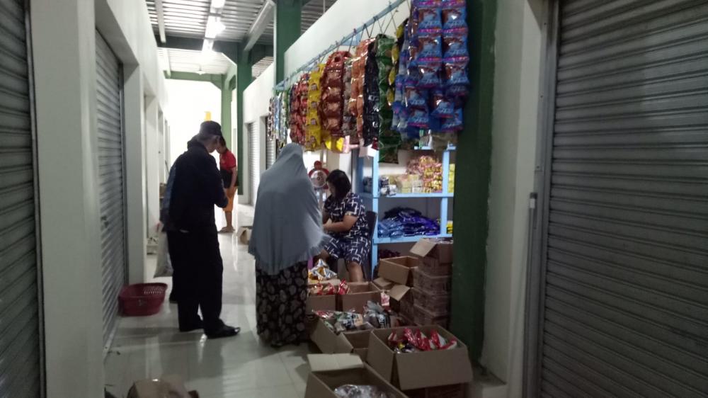 Puluhan Pedagang Pasar Citra Mas Loktuan Mulai Tempati Gedung Baru