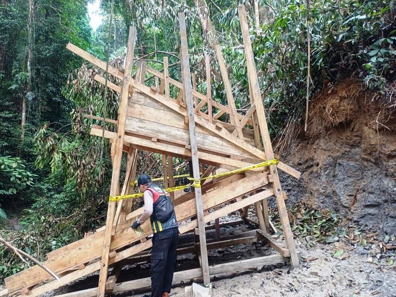 Kronologis Polisi Gerebek Tambang Emas Ilegal di Tabang Kaltim