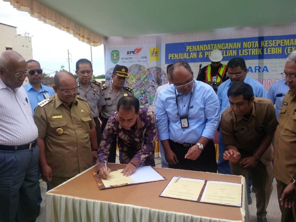 Sinergi KPC-PLN Tambah Pasokan Listrik di Sangatta