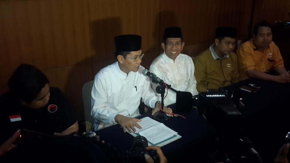 Rusmadi - Safaruddin Klaim Koalisi "Tangan Tuhan"