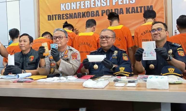 Modus Baru Kurir Malaysia Bawa Sabu ke Balikpapan, 1 Kilogram Gagal Diselundupkan