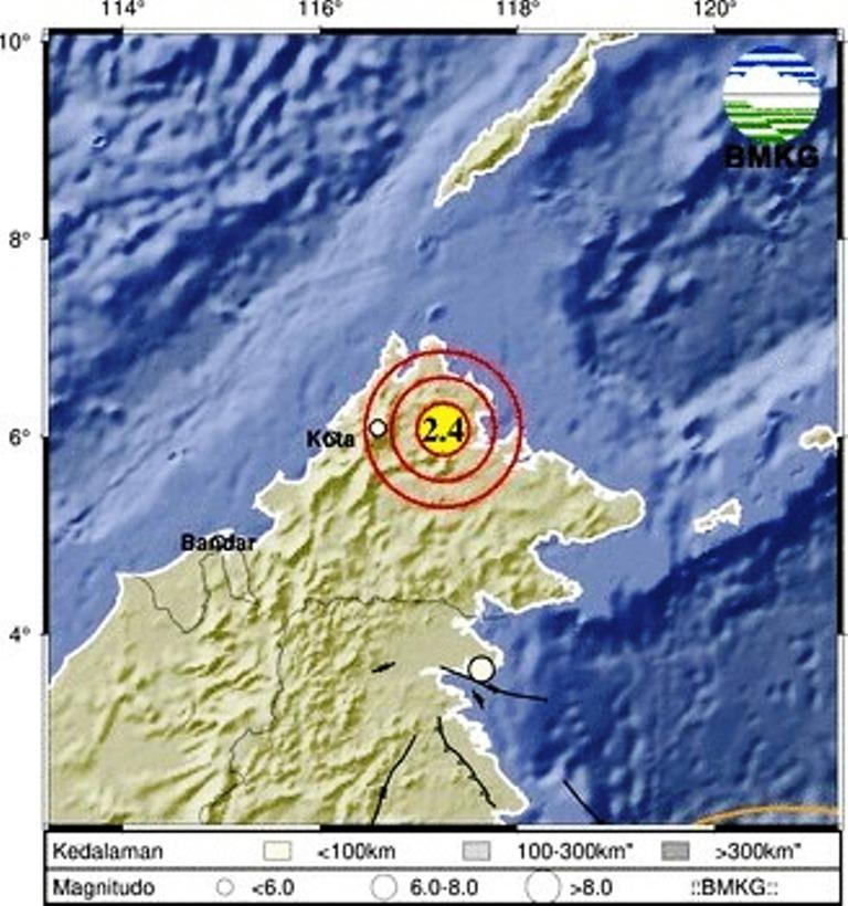 Gempa Dangkal Guncang Kaltara hingga Kalbar Hari Ini