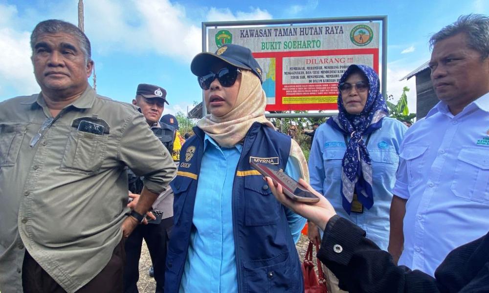 60 Persen Tahura Bukit Soeharto Dirambah, Satgas IKN Tanam Ulang Lahan yang Dibabat