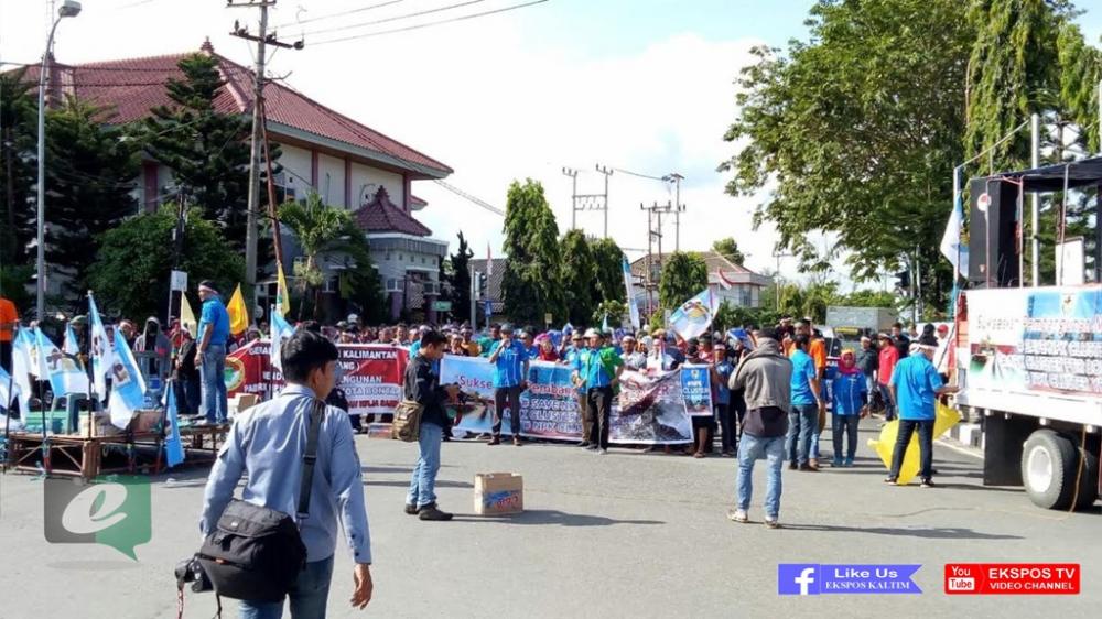 Dukung Pembangunan NPK Cluster, Ratusan Massa Organisasi dan Komunitas Gelar Aksi Damai