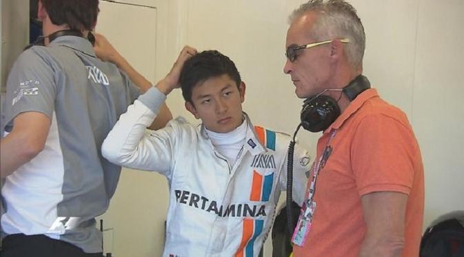 RIO HARYANTO GAGAL FINIS DI GP FORMULA 1 AUSTRALIA 2016