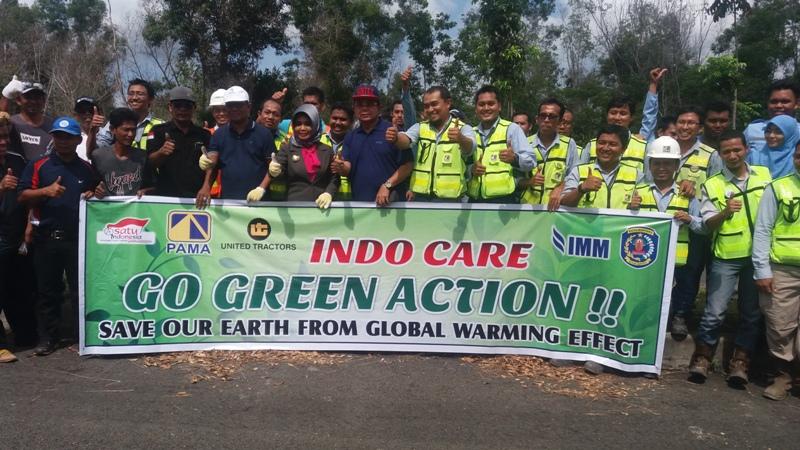 PEDULI INDONESIA, PT PAMA LAKUKAN PENANAMAN POHON UNTUK MENGURANGI DAMPAK PEMANASAN GLOBAL