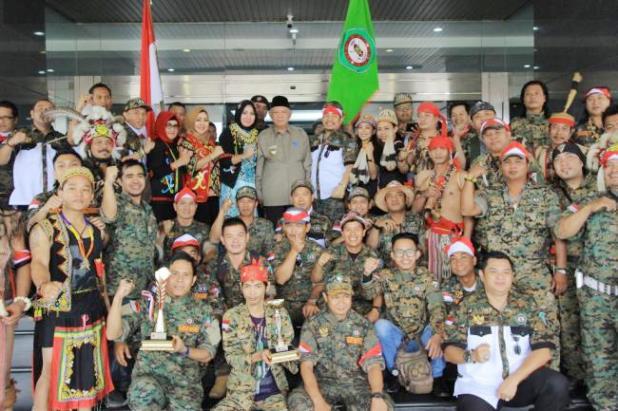Tampilkan Tarian Burung Enggang, Kaltim Raih Juara Umum di Festival Internasional