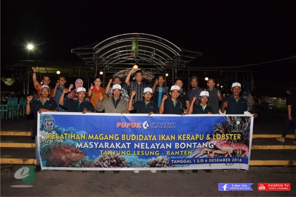 Lewat CSV, Pupuk Kaltim Beri Pelatihan Budidaya Ikan Kerapu dan Lobster Bagi Masyarakat Pesisir