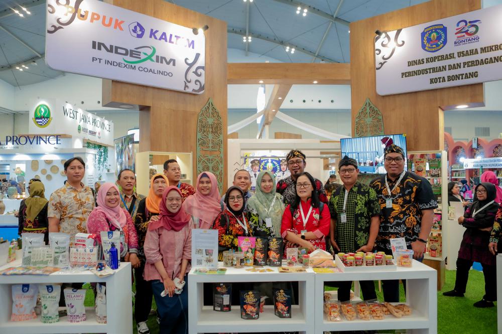 Sasar Pasar Ekspor, 7 UKM Binaan Pupuk Kaltim Tampil di TEI 2024