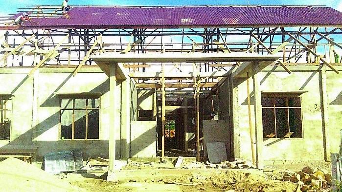 Pembangunan Kantor Kecamatan Long Bagun Terus Dikebut