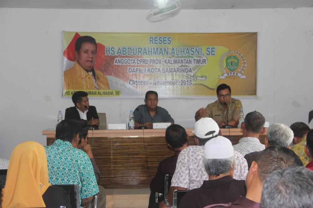 Serap Aspirasi, Abdurrahman Alhasni Telisik Kondisi Masyarakat  Samarinda