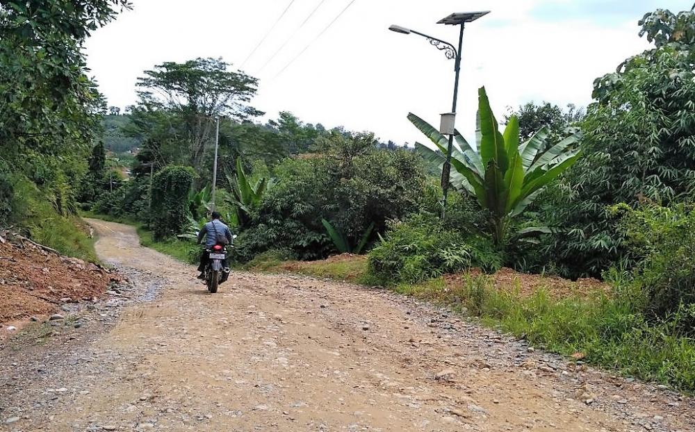 Jalan Polsek Tikah yang Ditinggal Kontraktor Masih Butuh Rp 3,5 Miliar