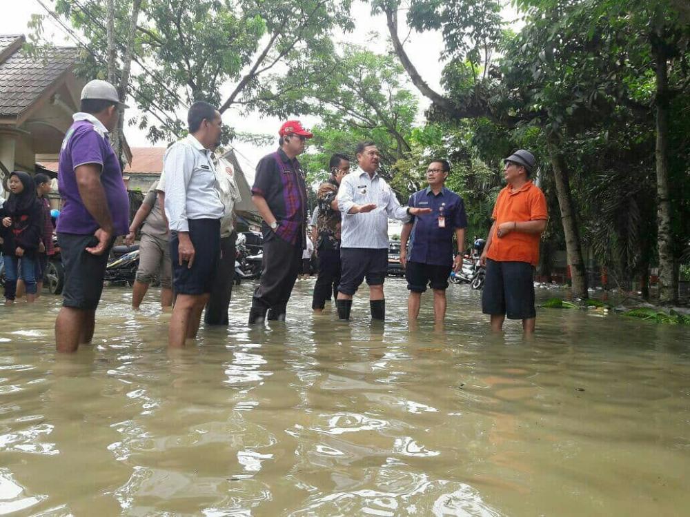 Diterpa Badai Marcus, Ribuan Rumah di Samarinda Terendam Banjir