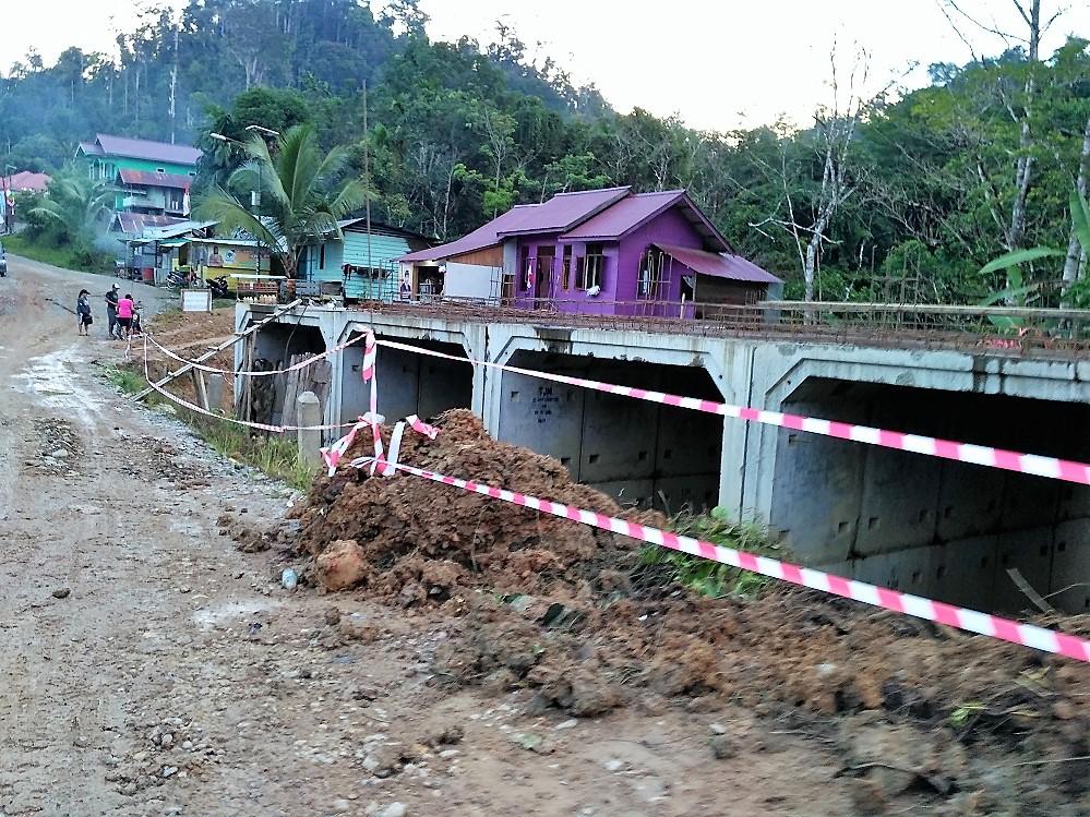 Dikucur Dana Rp1,8 Miliar, Proyek Jembatan Tikah Dilanjutkan