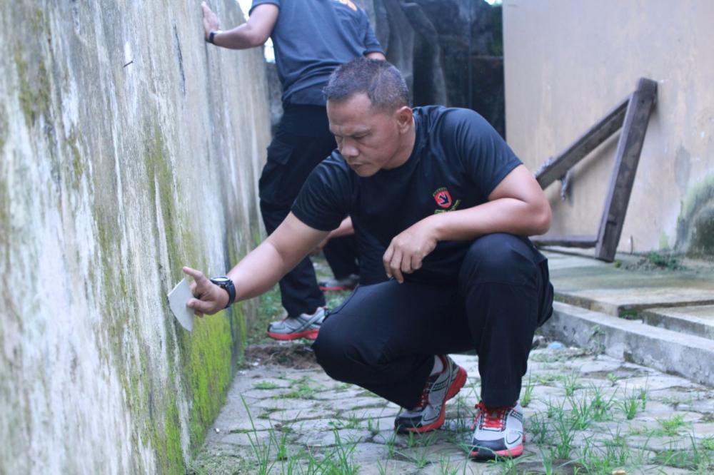 Tangkal Corona, Brimob Bone Terapkan Pola Hidup Bersih dan Sehat