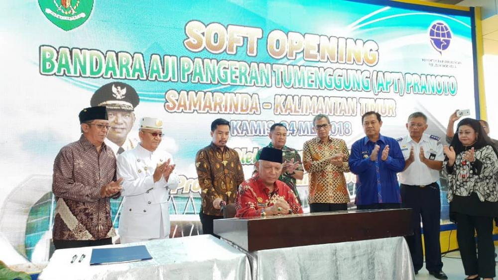 Bandara APT Pranoto Samarinda Resmi Beroperasi