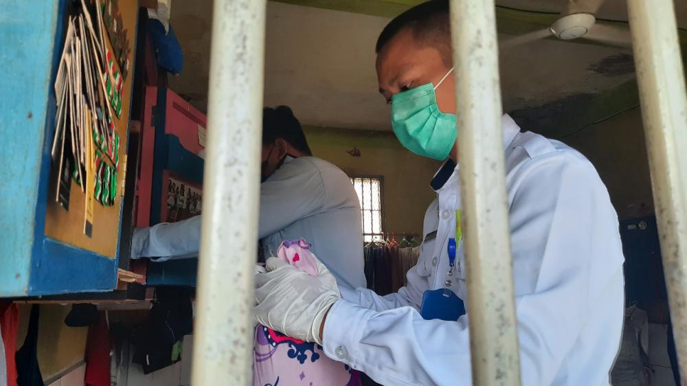 Razia Blok Hunian Narkotika, Petugas Lapas di Bontang Dapati Barang Terlarang
