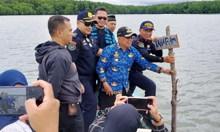 Heboh Patok Laut di Bontang, Dalihnya buat Rumah 