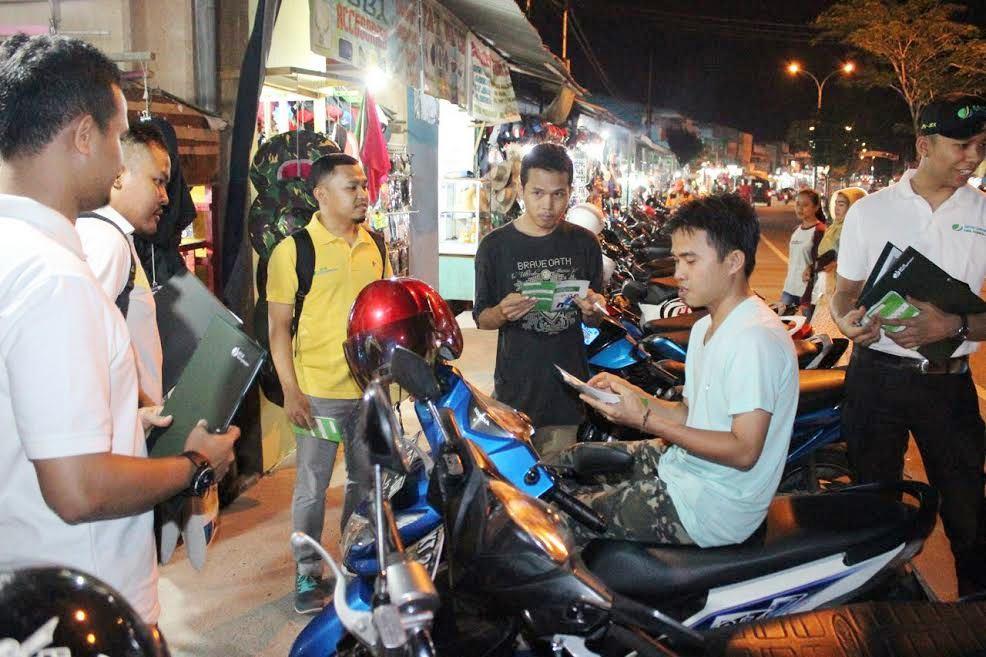  BPJS Ketenagakerjaan Bontang Gelar Sosialisasi di Pasar Berbas