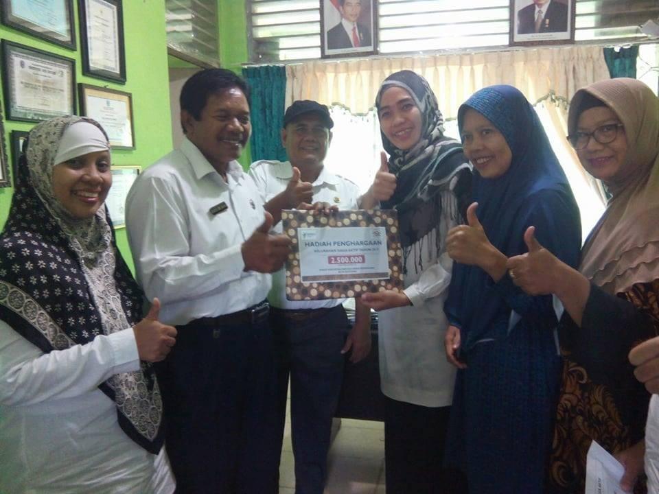 Kelurahan Belimbing Raih Runner Up PHBS se-Bontang