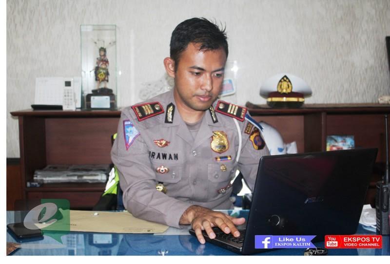 Kasat Lantas Bontang Himbau Pemilik Kendaraan Plat Putih Segera Ganti Plat 