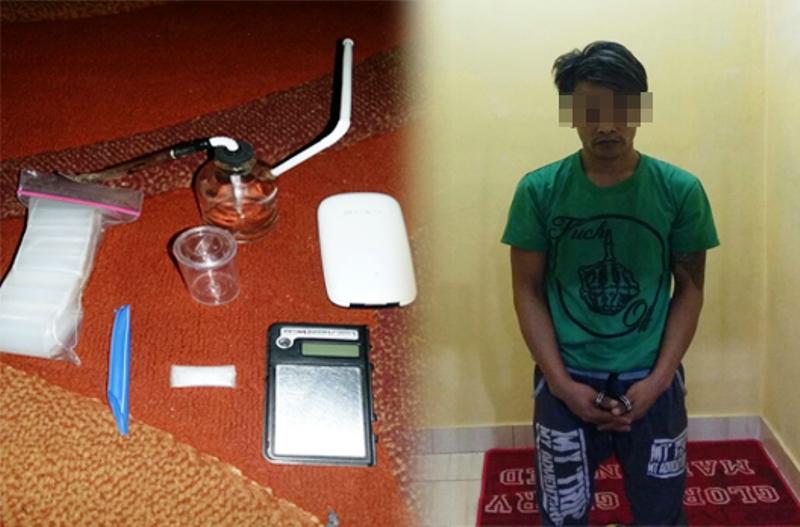 Ditangkap, Budak Sabu Berdalih sebagai Obat Kuat 