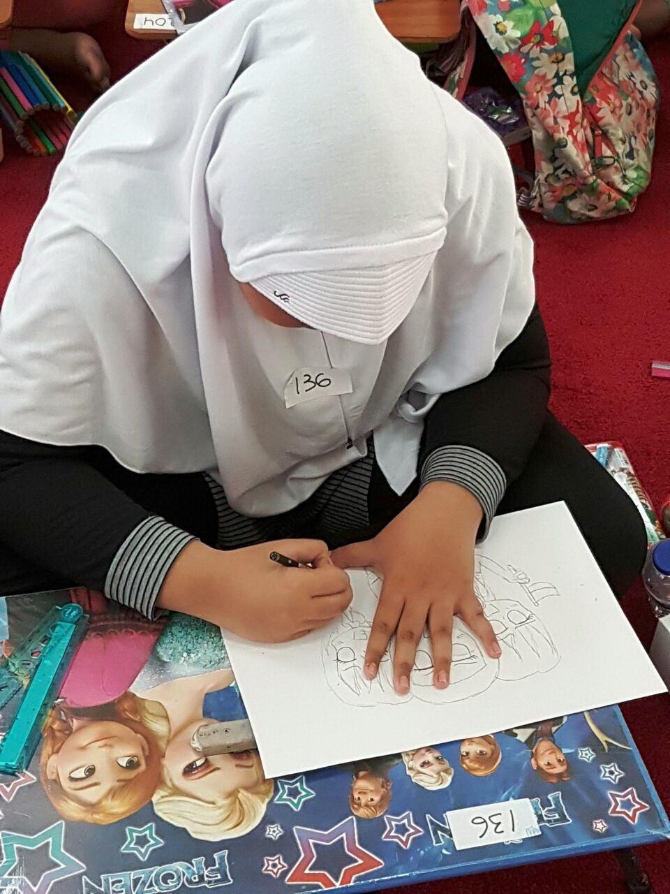 Sempoa SIP Asah Kemampuan Menggambar Sejak Dini