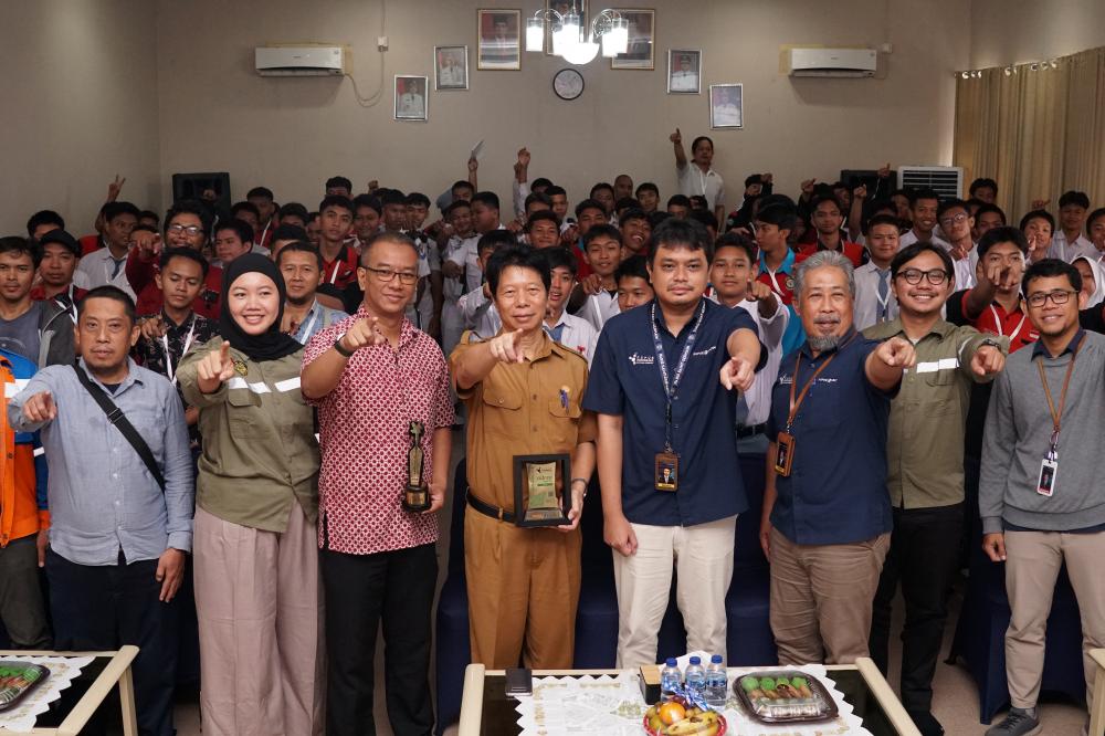 Pupuk Kaltim Beri Pelatihan Siswa SMK di Bontang, Perkuat Kapasitas Generasi Menuju Transisi Energi 