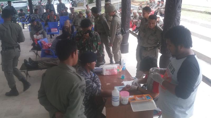 AKSI DONOR DARAH WARNAI PENUTUPAN TMMD KE-96