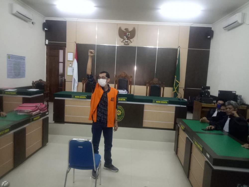 Vonis Bersalah Diananta, Hari Kelam Kebebasan Pers