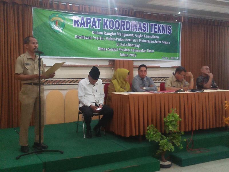 Bontang Jadi Tuan Rumah Rakornis Upaya Kurangi Angka Kemiskinan di Pesisir