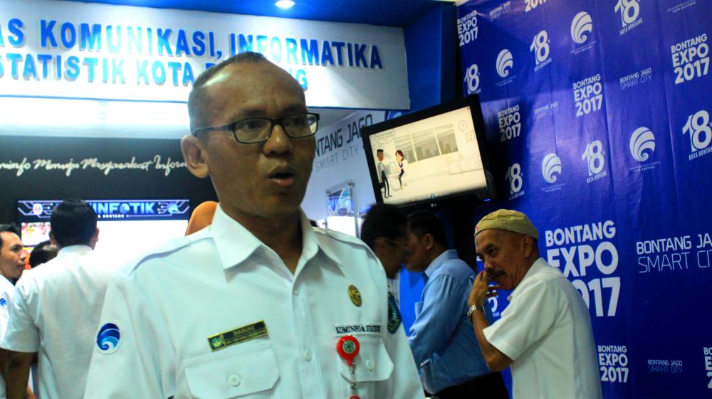 Selain Wify Gratis, di Stand Expo Diskominfotik Bontang Juga Mengedukasi Pengunjung