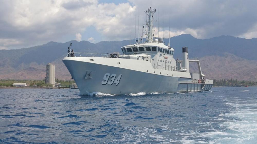Jamin Keselamatan Navigasi ALKI I, KRI Spica-934 Survei dan Petakan Selat Karimata