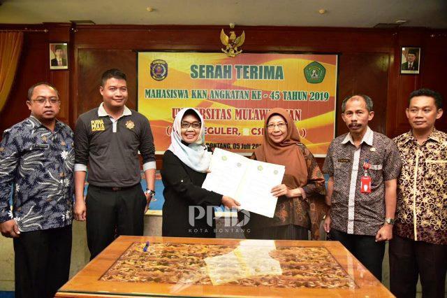 Wali Kota Bontang Sambut Baik Mahasiswa KKN Unmul dan UGM