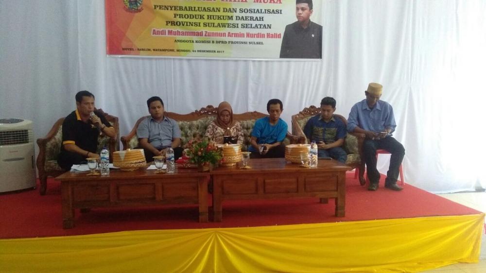 Gandeng Legislator Bone, Anggota DPRD Sulsel Sosialisasikan Perda Disabilitas