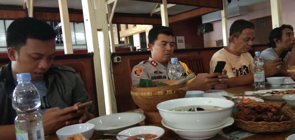 Rayakan HPN, Kapolres Bone Jamu Makan Siang Wartawan