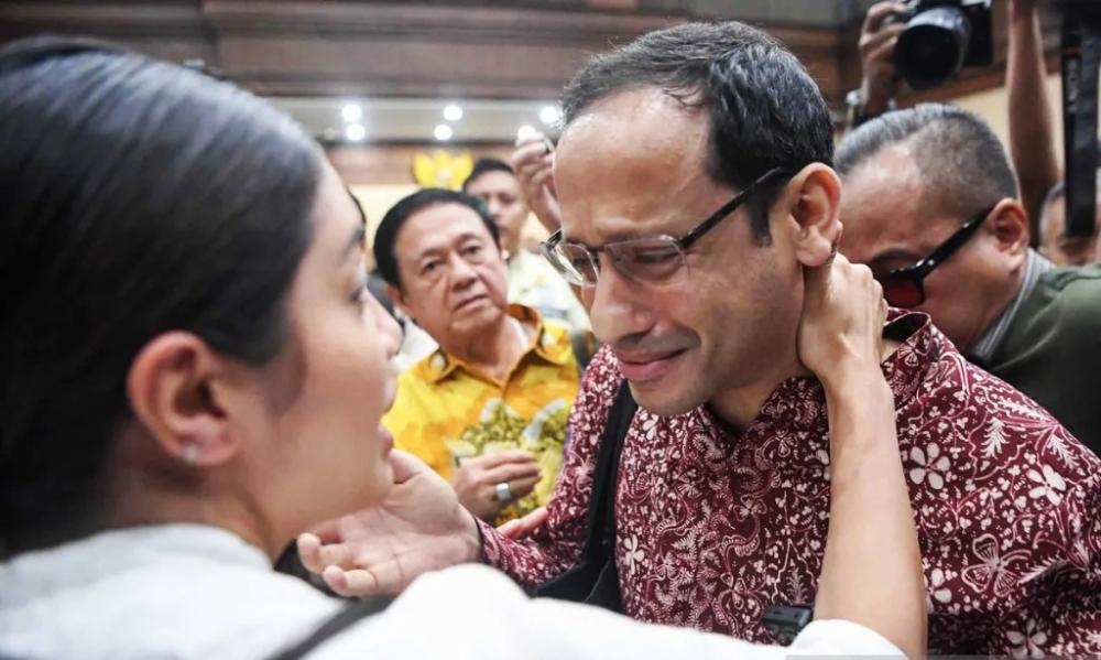 Sakit Hati Nadiem Dituntut Lebih Rp5 Triliun: Itu Saham, Bukan Duit Korupsi
