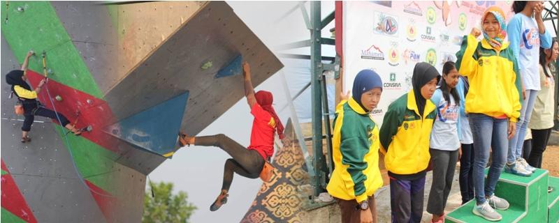 BERPRESTASI, WANITA INI JADIKAN PANJAT TEBING SEBAGAI SEPARUH HIDUPNYA