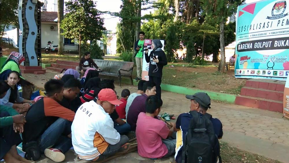 Lewat Sosialisasi, KPU Bone Tekan Golput di Pemilih Disabilitas
